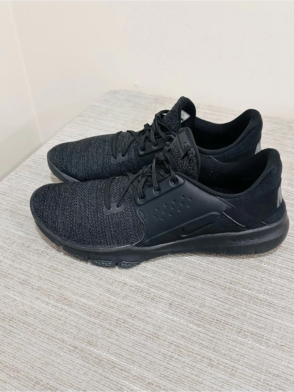 Nike  Flex Control TR3 Triple Black Mens Shoes Training Running Size 12,5